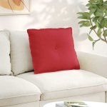Seljatugi padi punane 60 x 19 x 50 cm kangas