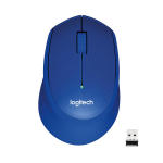 MOUSE USB OPTICAL WRL M330/SILENT BL 910-004910 LOGITECH - 5099206066687
