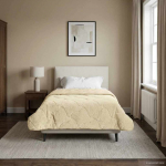 Suvised teki cream 155 x 200 cm mikrokiud ja teddy villa