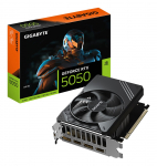 GIGABYTE GeForce RTX 5050 D6 8G Graphics Card - 8GB GDDR6, 128bit, PCI-E 5.0, 2572MHz Core Clock, 2 x DP, 2 x HDMI, NVIDIA DLSS 4, GV-N5050D6-8GD