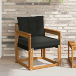 2 t&uuml;kk v&auml;li diivanikomplekt tugev acacia puit ja textilene