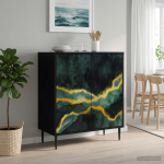 K&otilde;ide wijhe must tamm 69 x 33 x 76 cm tehispuit