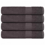R&auml;tikud 4 tk, antratsiithall, 100x200 cm, 360 gsm, 100% puuvill