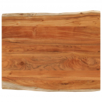Lauaplaat 110x80x2,5 cm ristk&uuml;lik akaatsiapuit naturaalne serv