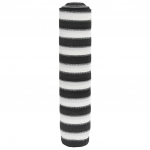 Privaatsusv&otilde;rk, antratsiit ja valge, 1,8 x 25 m, hdpe, 75 g/m&sup2;