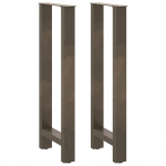 Baarilaua jalad, naturaalne teras, 2 tk, 40 x (100&ndash;101) cm, teras