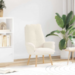 Tugitool cream 61 x 78 x 98 cm sherpa kangas