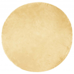 Faux lambanaha vaip tafalla cream &oslash; 120 cm pol&uuml;ester