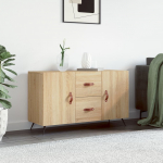 Puhvetkapp, sonoma tamm, 100 x 36 x 60 cm, tehispuit