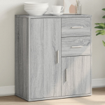 Puhvetkapp, hall sonoma tamm, 60 x 31 x 70 cm, tehispuit