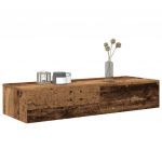 Seinariiul sahtlitega, vana puit, 100 x 36 x 19 cm, tehispuit