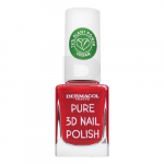Dermacol Pure 3D Nail Polish 04 Poppy Red 11 ml