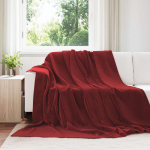 Pleedi pleed bordeaux punane 240 x 270 cm fliis