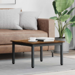 Kohvilaud suitsu tamm 60 x 60 x 36 cm tehispuit