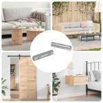 P&auml;hkel 2 pcs tsinkkattega 60 x 12 mm raud