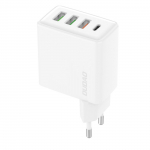 Dudao A5HEU 3xUSB-A 1xUSB-C PD 20W QC3.0 18W+ 2x12W wall charger - white