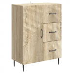 K&otilde;ide sahtliga sonoma tamm 66 x 34,5 x 89,5 cm tehispuit