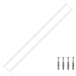 Kaitsegrill akende jaoks 2 risttalaga 3 pcs 93-174 cm