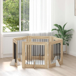 Koerav&auml;rav koos aluspuudega 6 pcs sonoma tamm 80 x 80 cm