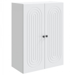 Seinale kinnitatav kapp valge 66 x 34,5 x 90 cm tehispuit