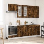 K&ouml;&ouml;k &uuml;ksus lyon 8 pcs suitsutatud tamm tehispuit