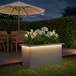 Led-valgustusega lillekast antriit 30 x 60 x 30 cm teras