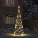 Led j&otilde;ulupuu ekenas 400 cm 800 led-i soe valge teras soe valge