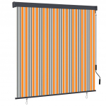 V&auml;lis rulli kardin kollane ja sinine 180 x 250 cm kangas