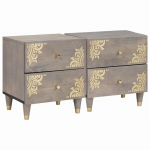 &Ouml;&ouml;lambi kapp 2 pcs hall 40 x 33 x 46 cm tugev mango puu