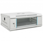 4u seinale paigaldatav serverikapp 19" ip20, 53 x 40 x 21 cm