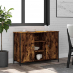 Puhvetkapp, suitsutatud tamm, 100 x 35 x 70 cm tehispuit