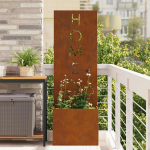 Aia privaatsuse kate rooste 50 x 140 cm kulunud teras