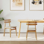 S&ouml;&ouml;gitool 2 pcs looduslik ja hele massiivne puu