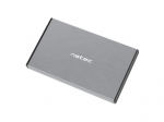 NATEC HDD ENCLOSURE RHINO GO (USB 3.0, 2.5", GREY)