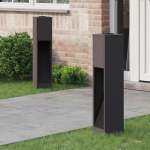 P&auml;ikese led rada valgus 2 pcs must k&uuml;lmvaltsitud teras