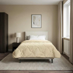 Suvised teki cream 140 x 220 cm mikrokiud ja teddy villa