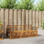 Diivanikomplektid 3 pcs tugev akatsiapuu