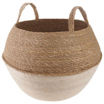 K&auml;siga taimepott valge &oslash; 45 x 36 cm 100% mererohi