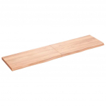 Lauaplaat, helepruun, 160 x 40 x (2-4) cm, t&ouml;&ouml;deldud tammepuit