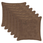 Diivanipadi 6 tk houten helepruun 35 x 35 cm vale k&uuml;&uuml;liku