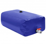 Kraaniga veepaak, kokkupandav, 1500 l, pvc