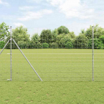 Karjamaa-aed h&otilde;bedane 25 x 1.6 m tsingitud teras