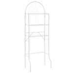 Tualettpoti riiul, valge 60 x 33 x 174 cm