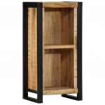 &Ouml;&ouml;kapp riiuliga ladustamisega pruun 40 x 30 x 80 cm mangopuit