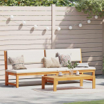 Lamamistool 1-isik pruun 200 x 57 x 75cm akaatsiapuit