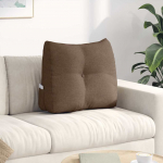 Seljatugi padi pruun 60 x 24 x 50 cm kangas
