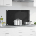 K&ouml;gi splashback must 90 x 50 cm karastatud klaas