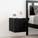 Tv seina kapp must tamm 30,5 x 35 x 30 cm tehispuit