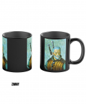 Heat Reveal Mug Good Loot The Witcher 3 Game Art Chronicles - Geralt & Vincent van Gogh 450 ml Black