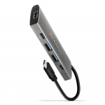 I/O HUB USB-C 5IN1/0.13M HMC-5G21 AXAGON - 8595247909060